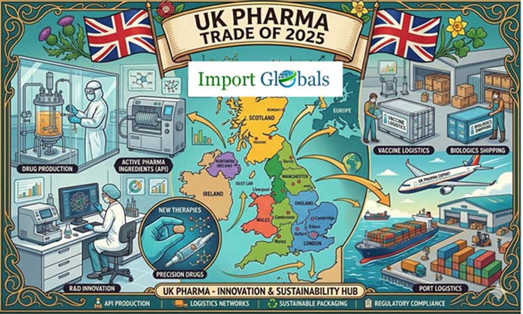 UK as a Top Pharma Trader Worldwide: The Regional Trend Updates and the Latest Product Categories 