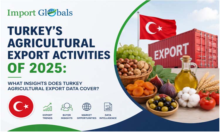 Turkey's Agricultural Export Activities of 2025: What Insights Does Turkey Agricultural Export Data Cover?